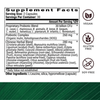 BIOptimizers Cognibiotics Supplement Facts