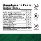 BIOptimizers Herbal Power Flush Supplement Facts