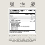 BIOptimizers Magnesium Breakthrough powder Fruit Punch Supplement Facts