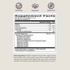 BIOptimizers Magnesium Breakthrough powder Raspberry-Lemonade Supplement Facts